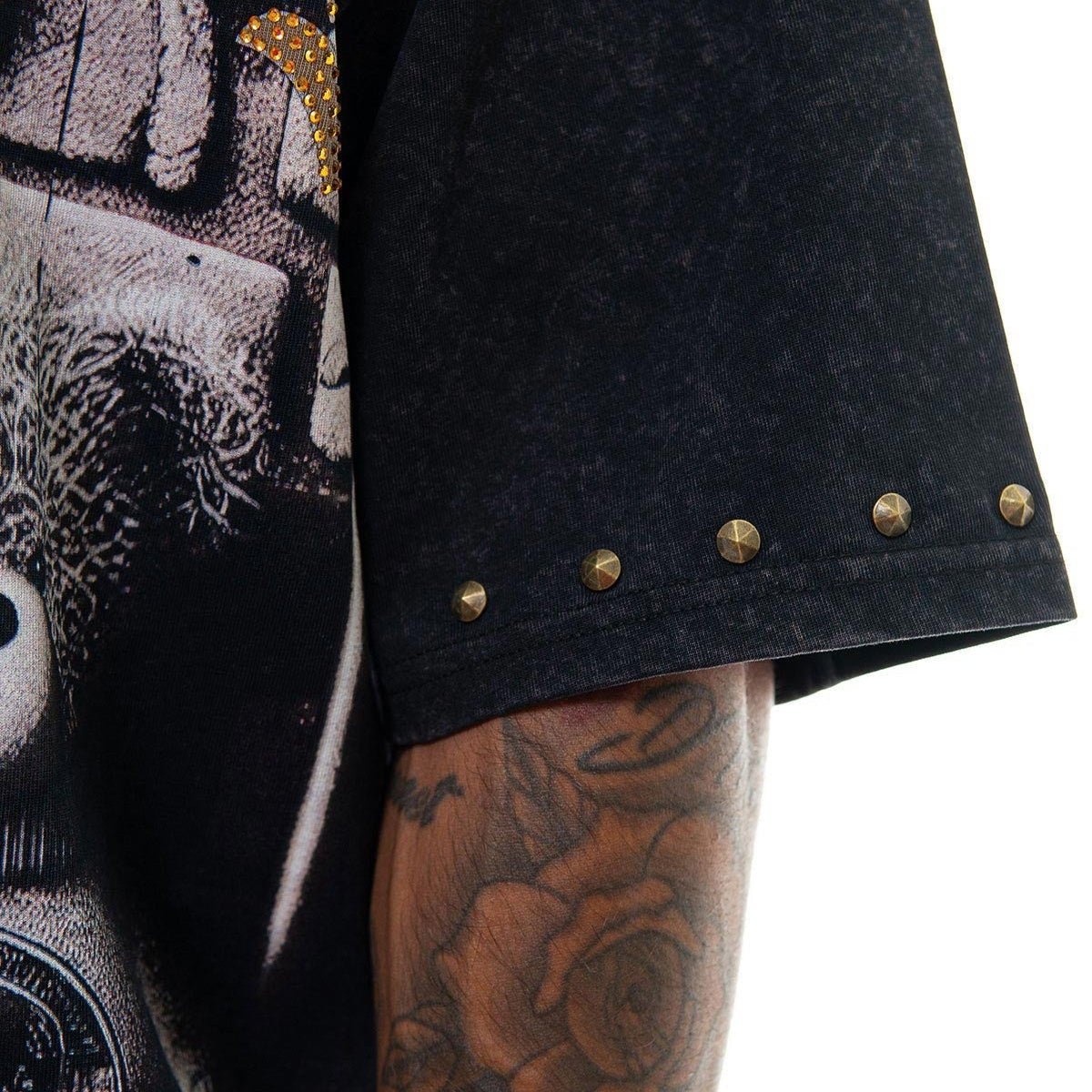 Stray dream big wide & crop fit tee