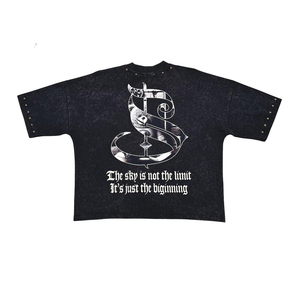 Stray dream big wide & crop fit tee