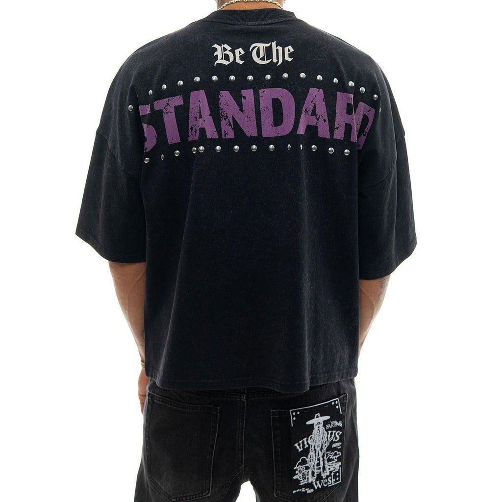 Stray define greatness wide & crop fit tee