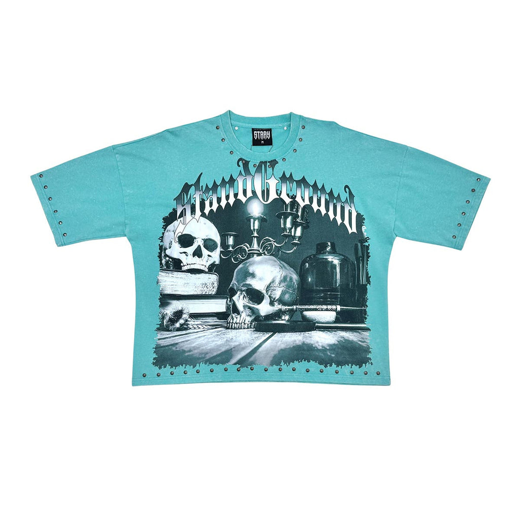 Stray stand ground wide & crop fit tee