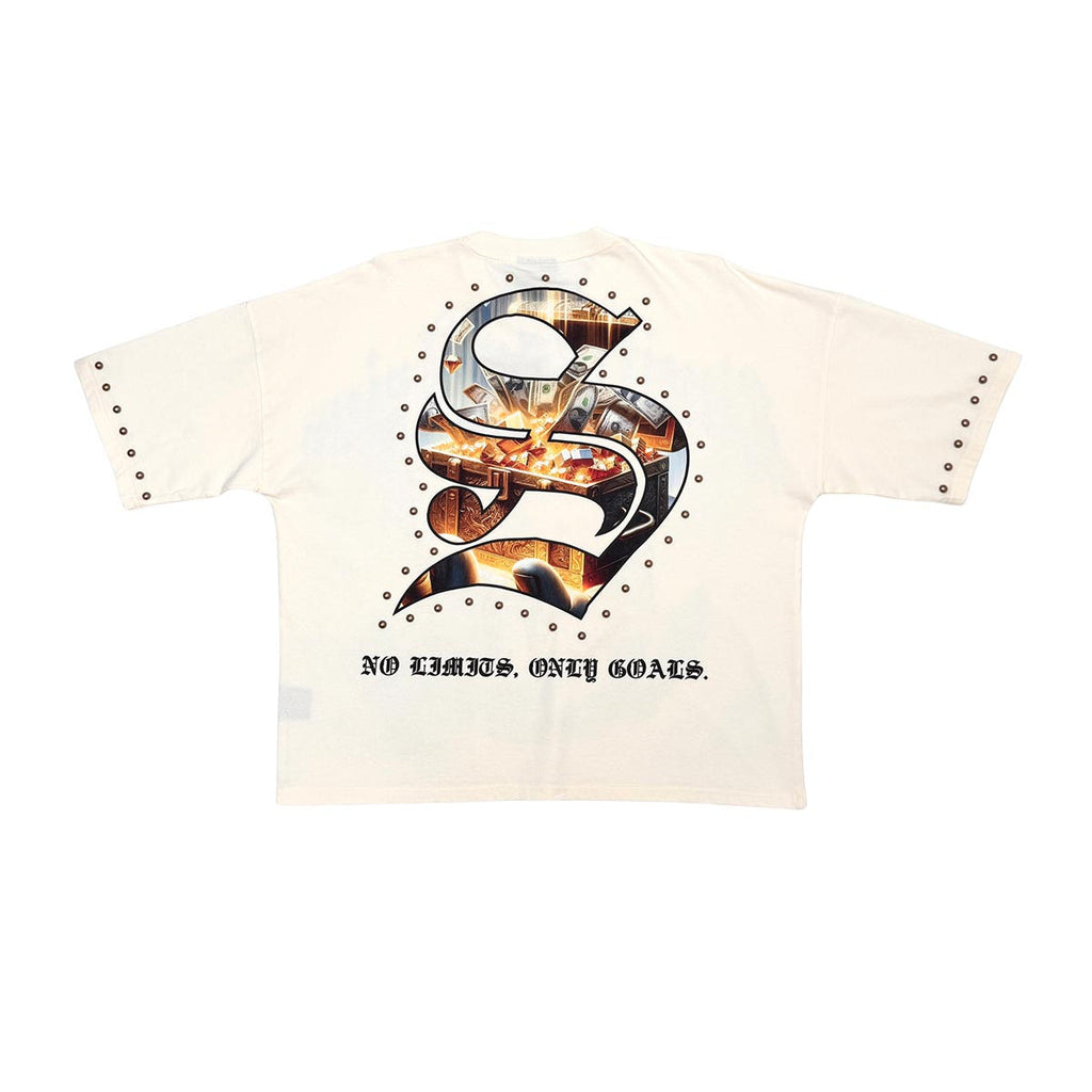 Stray treasure chest wide & crop fit tee