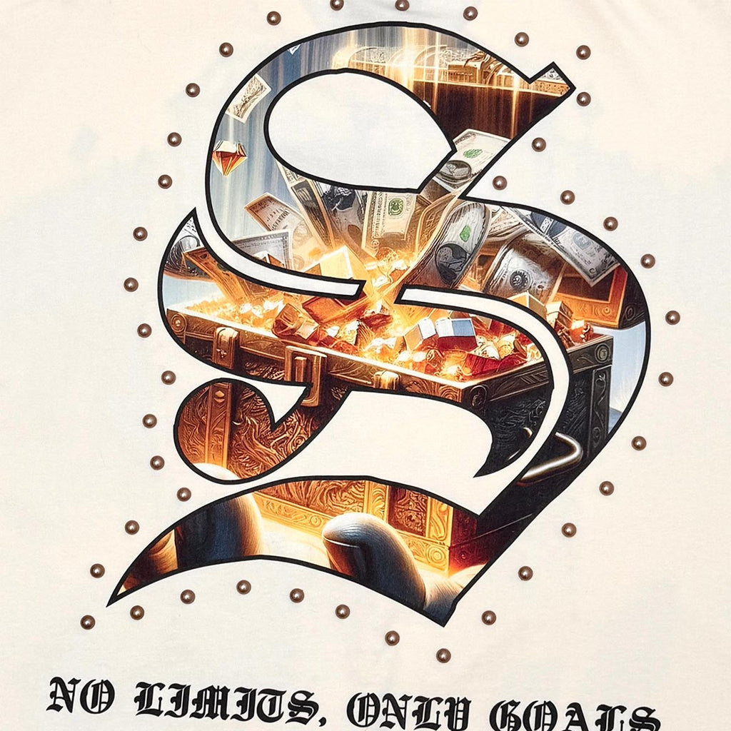 Stray treasure chest wide & crop fit tee