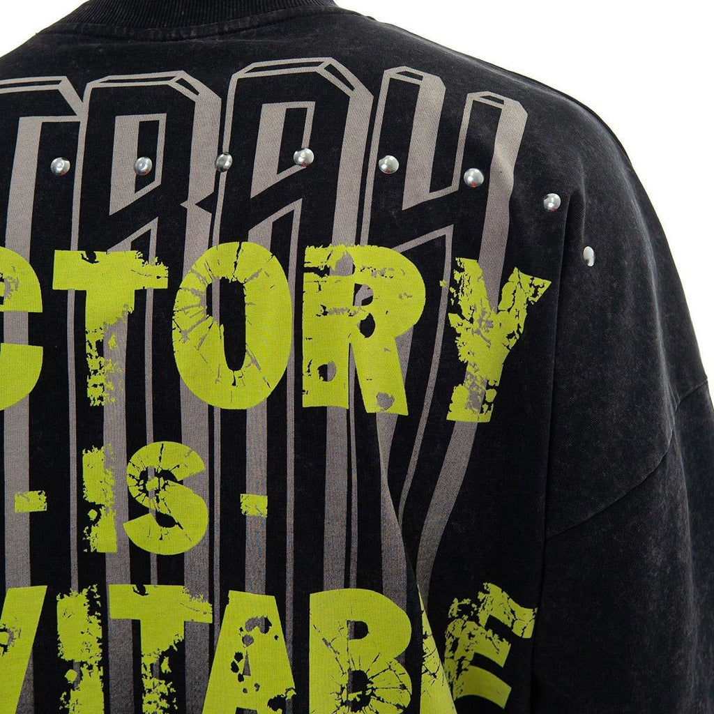 Stray claim victory wide & crop fit tee
