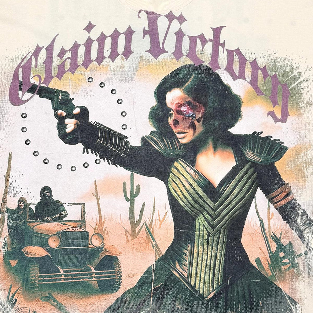 Stray claim victory wide & crop fit tee