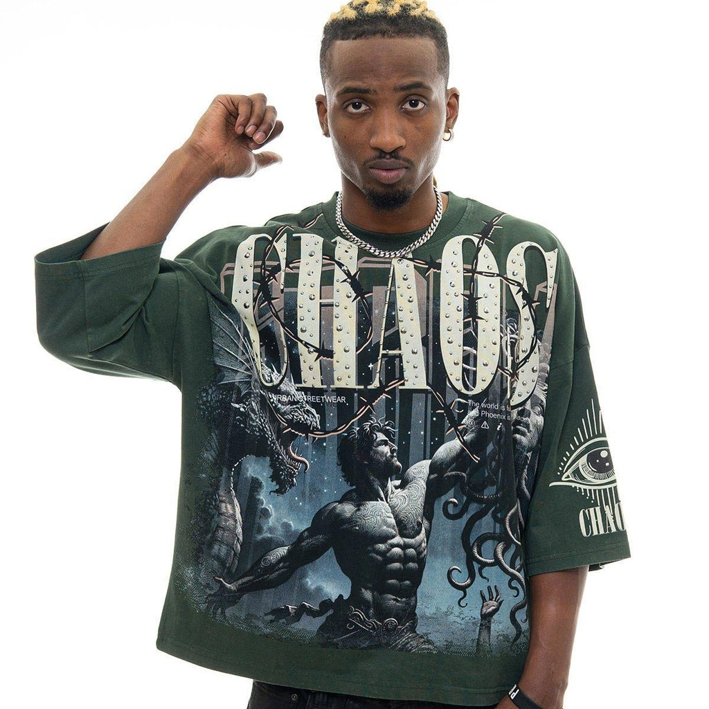 Stray chaos 3/4 sleeve tee