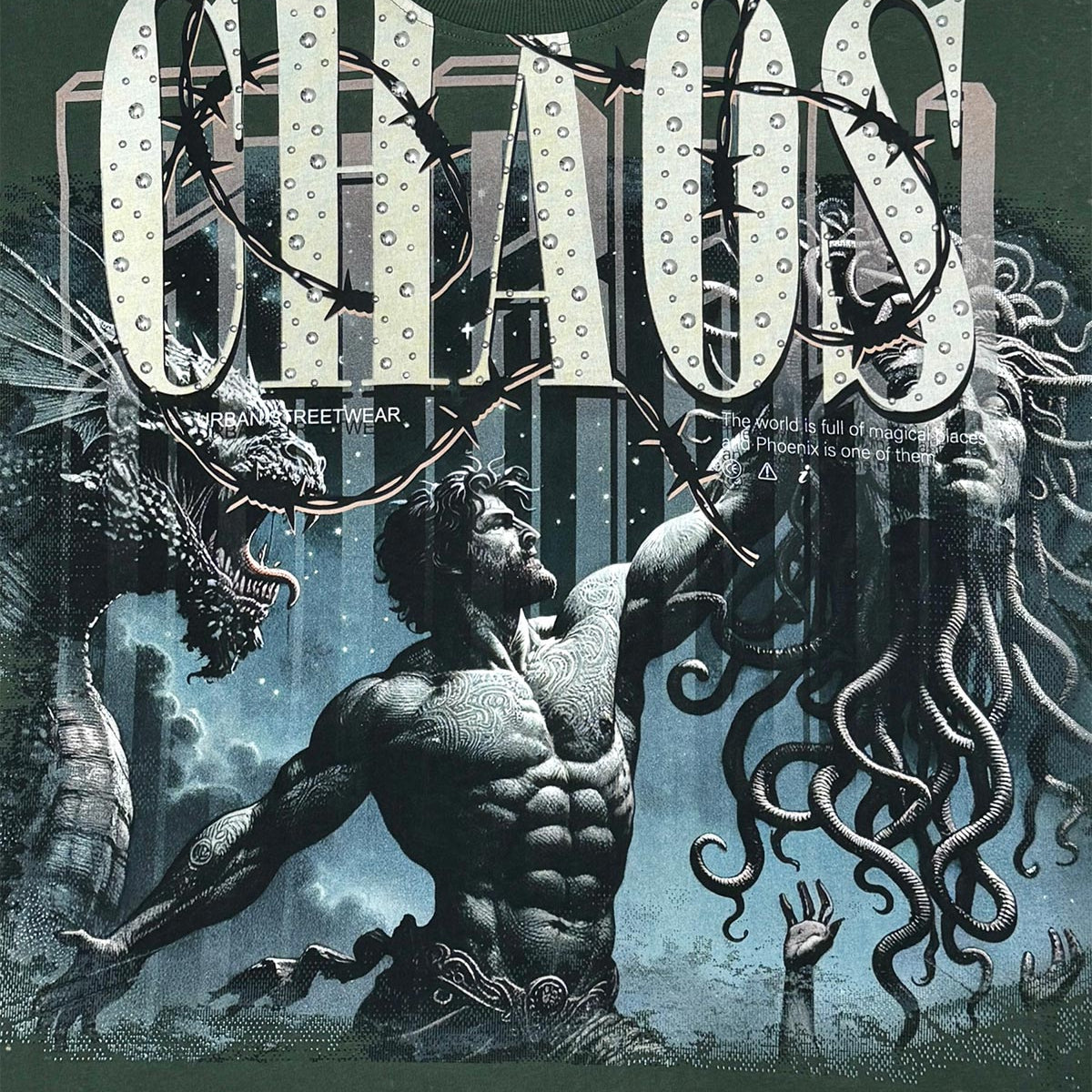 Stray chaos 3/4 sleeve tee