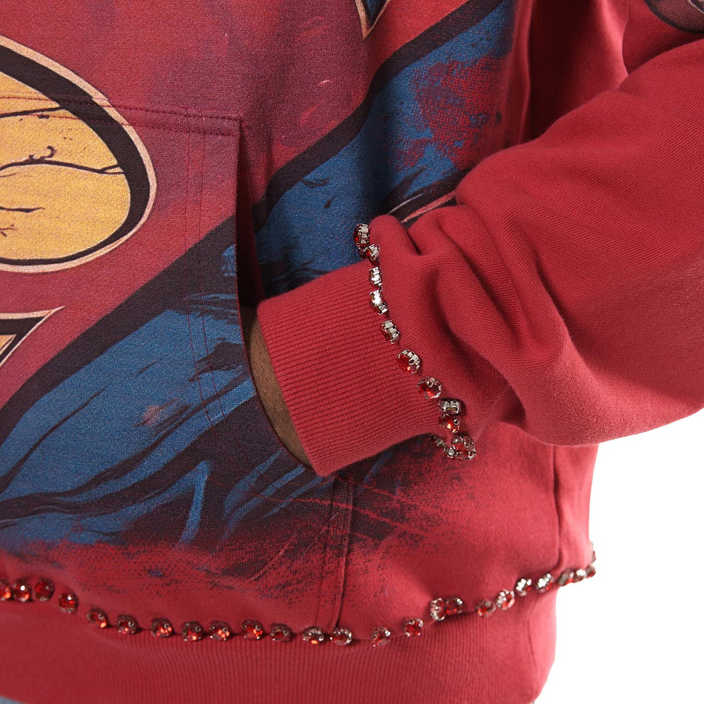 Man of steel stray pullover hoodie