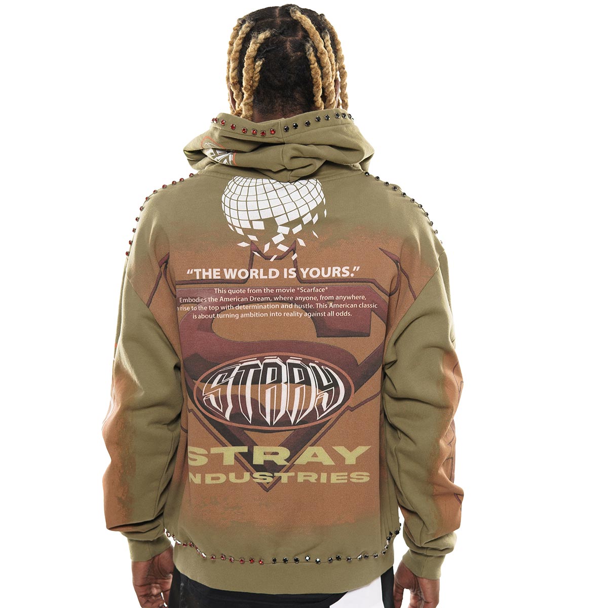 Showdown stray full-zip hoodie