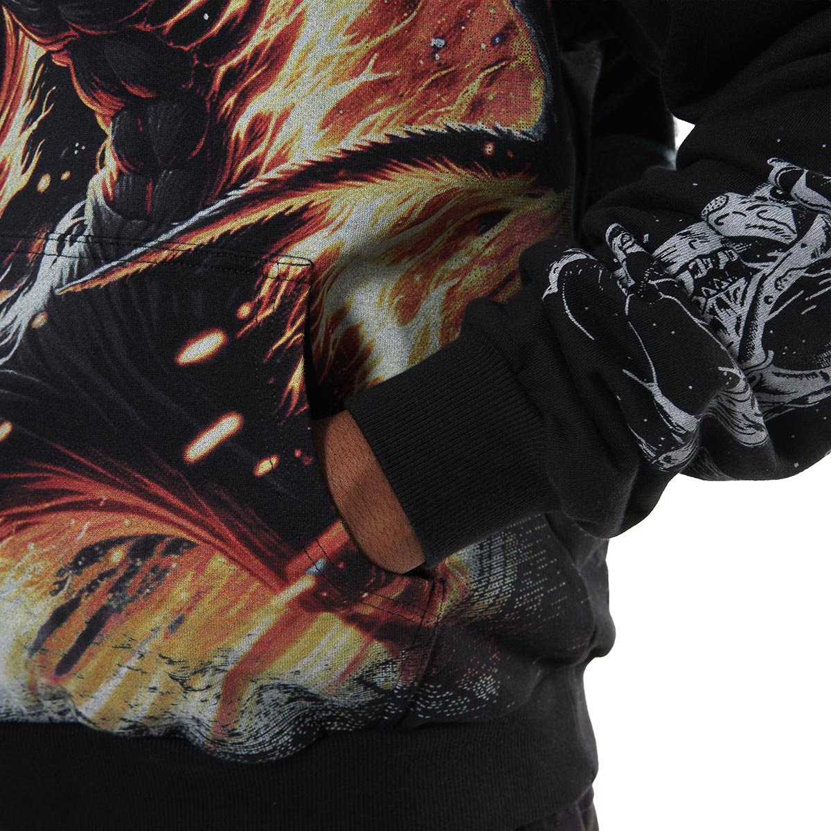 Motivations stray pullover hoodie