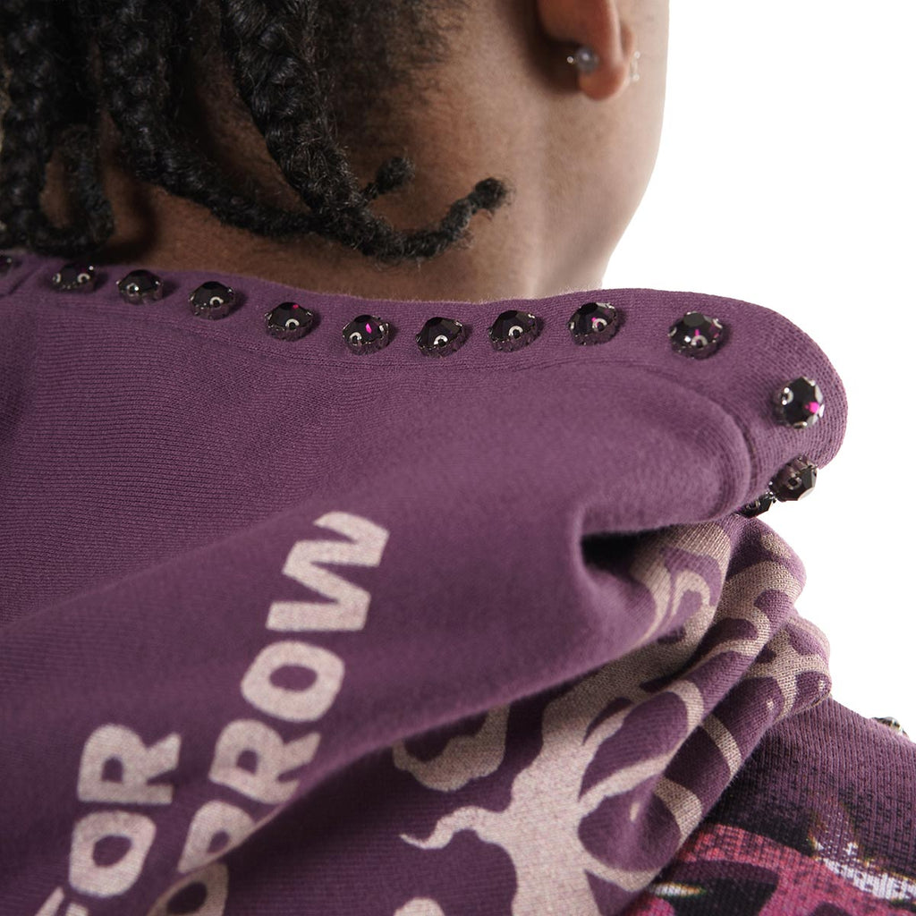 A bold vision stray full-zip hoodie