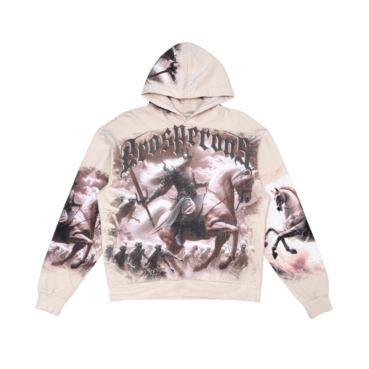 Stray prosperous pullover hoodie