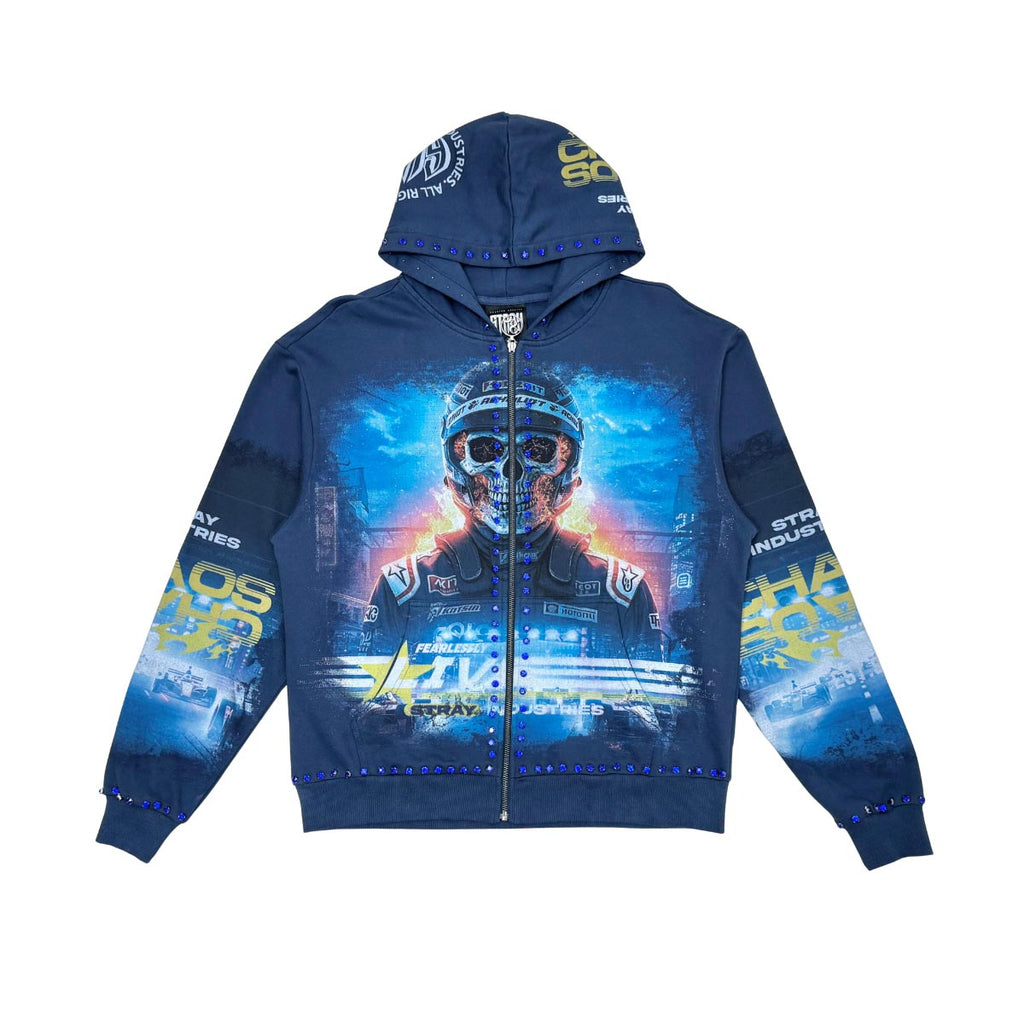 Stray chaos full-zip hoodie