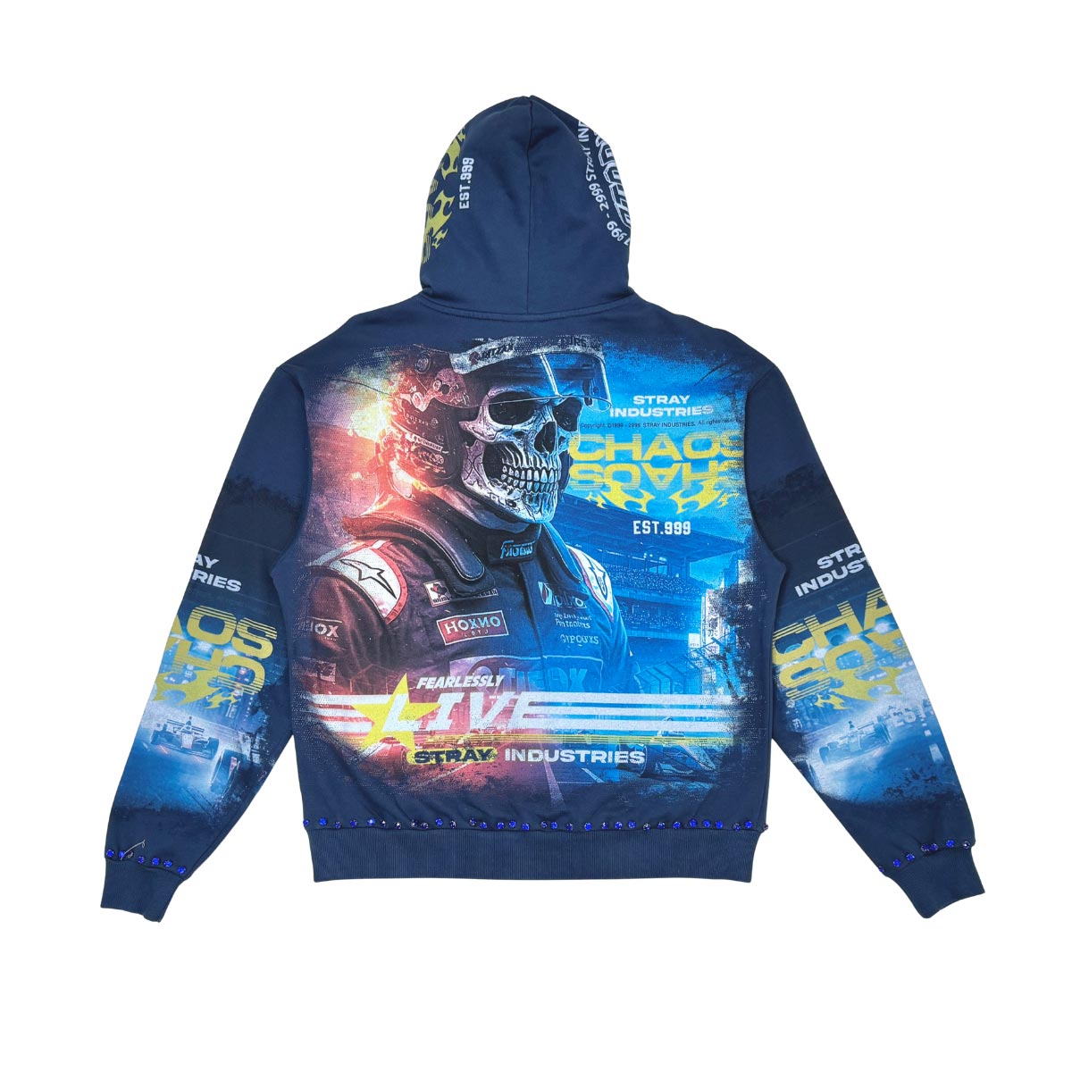Stray chaos full-zip hoodie