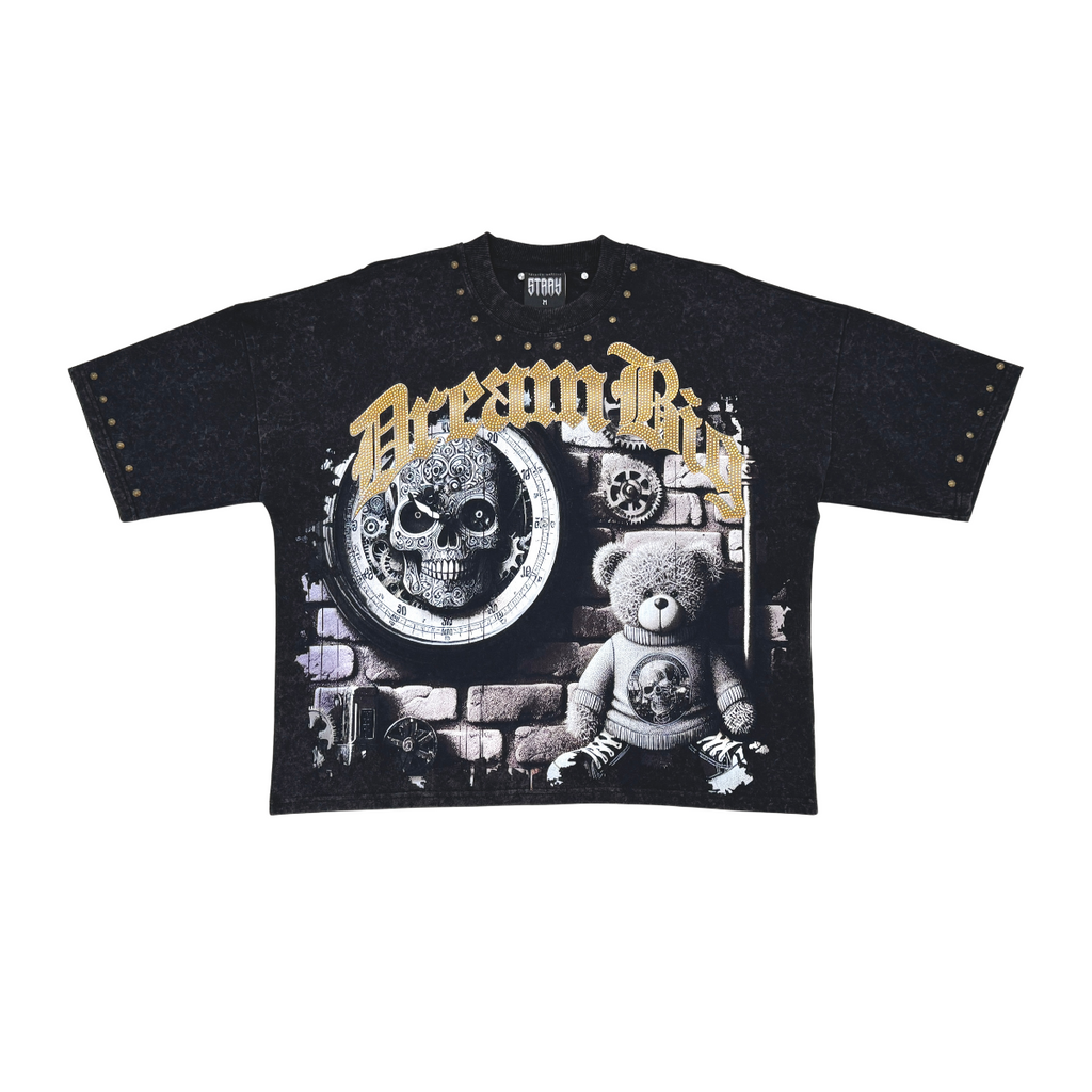 Stray dream big wide & crop fit tee
