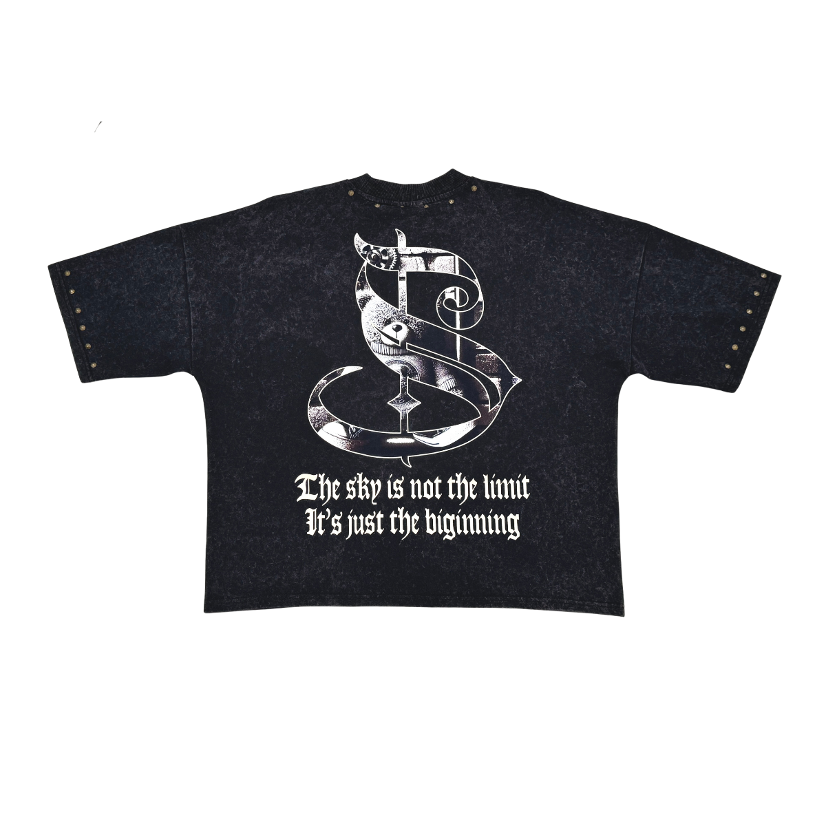 Stray dream big wide & crop fit tee