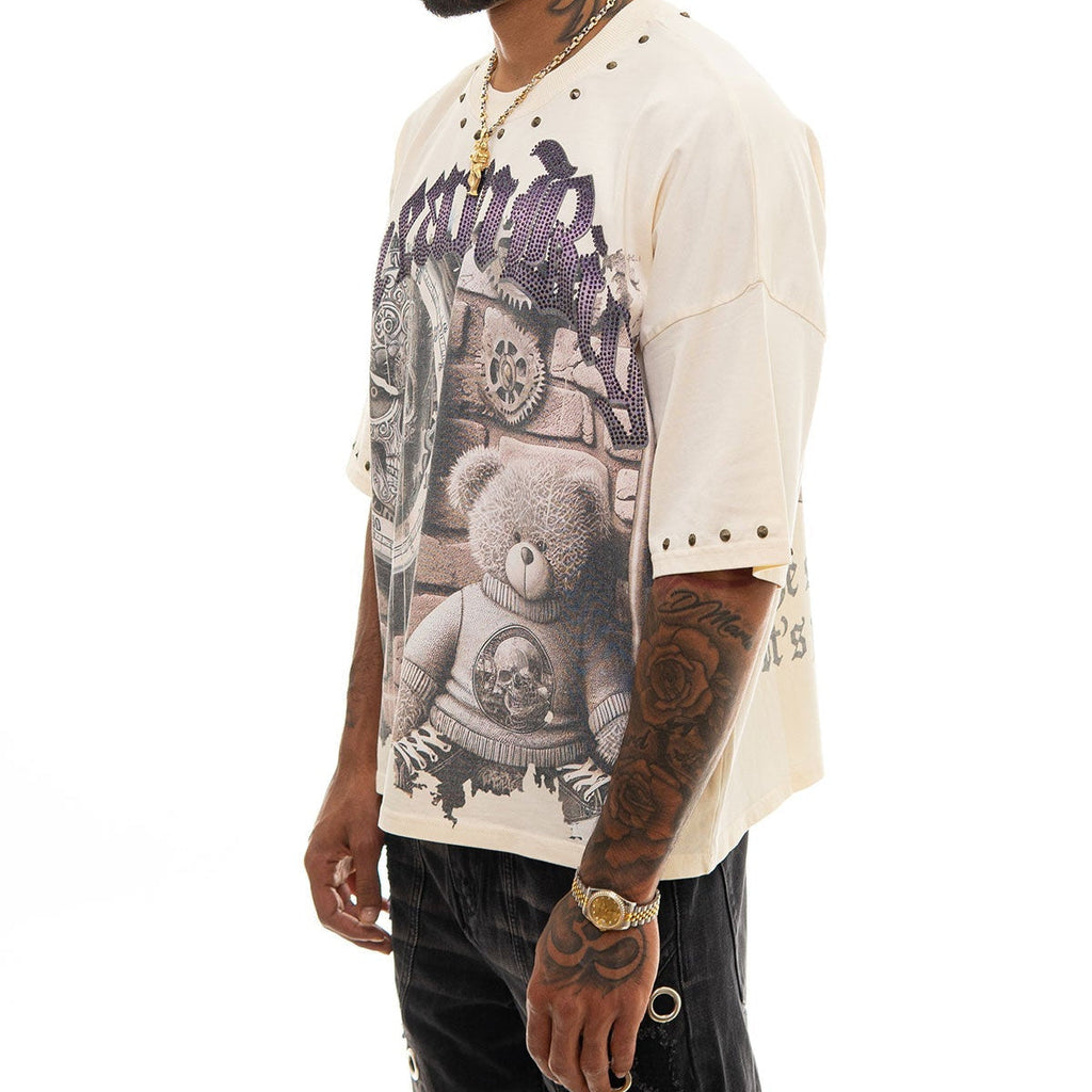 Stray dream big wide & crop fit tee