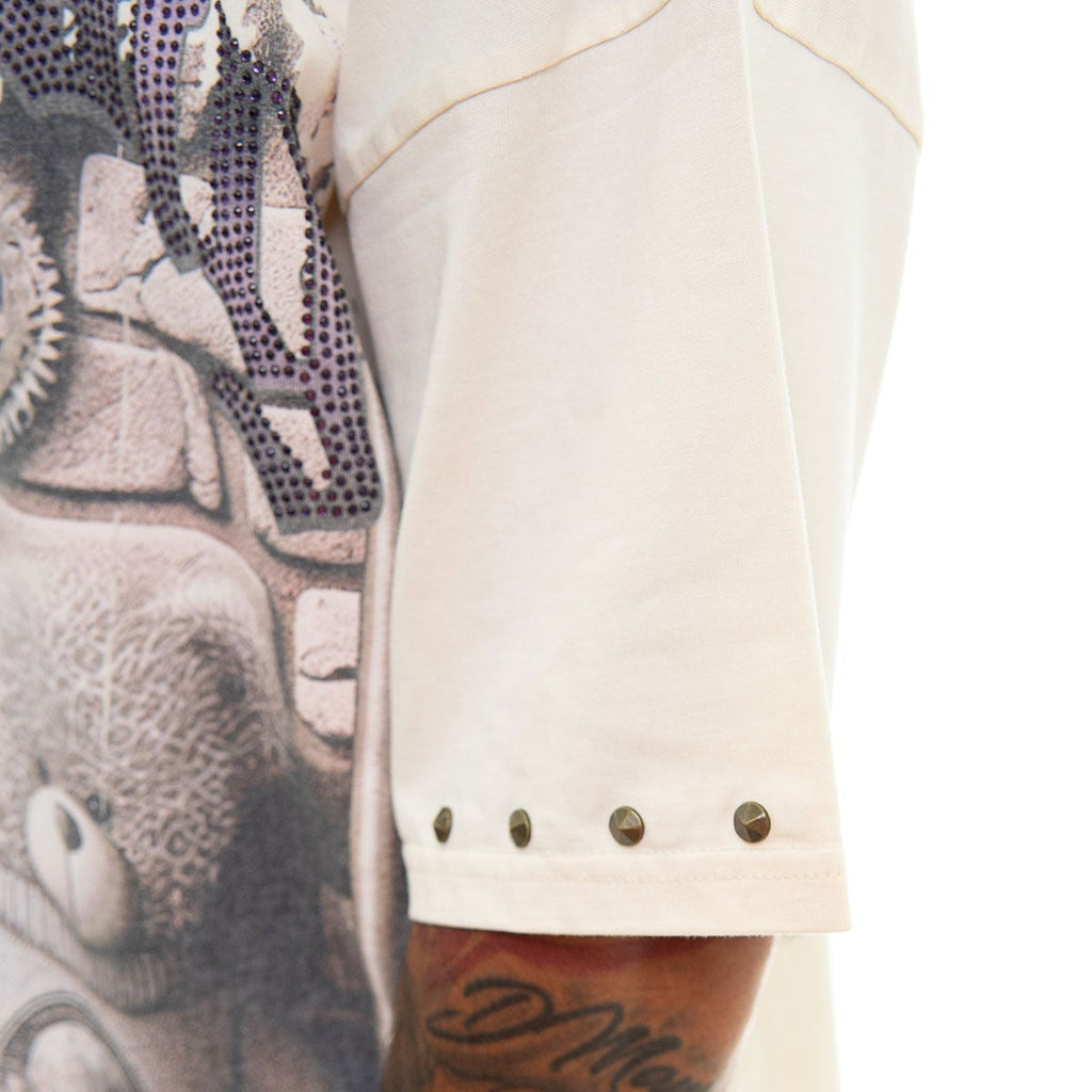 Stray dream big wide & crop fit tee