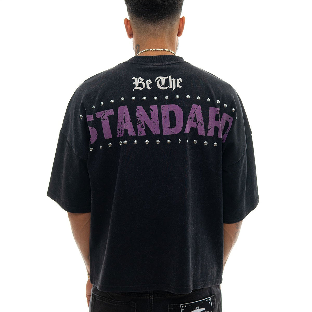 Stray define greatness wide & crop fit tee