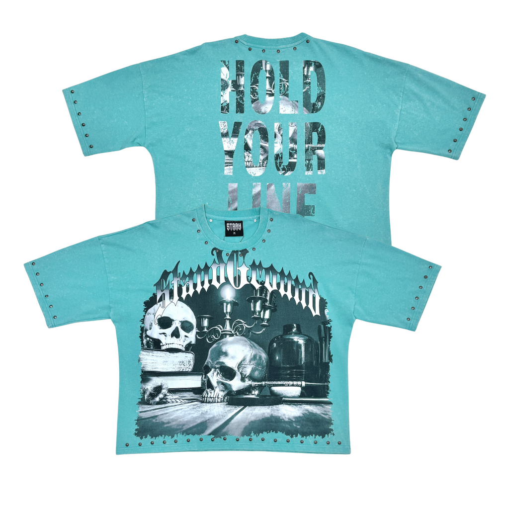 Stray stand ground wide & crop fit tee