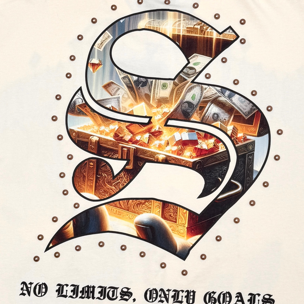 Stray treasure chest wide & crop fit tee