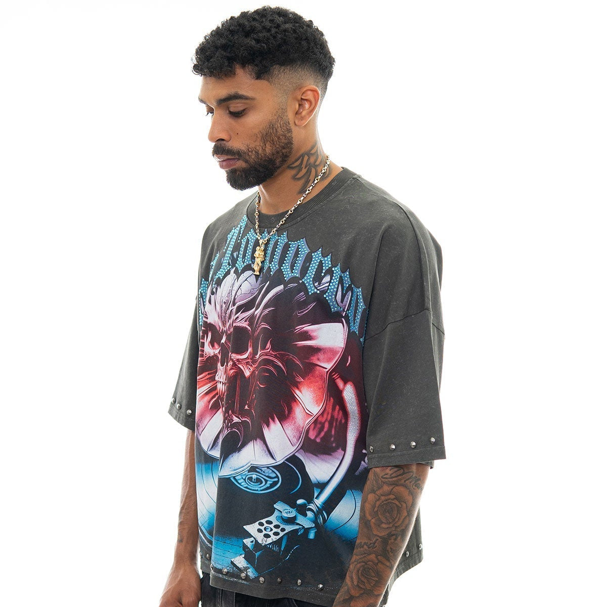 Stray the future is yours wide & crop fit tee