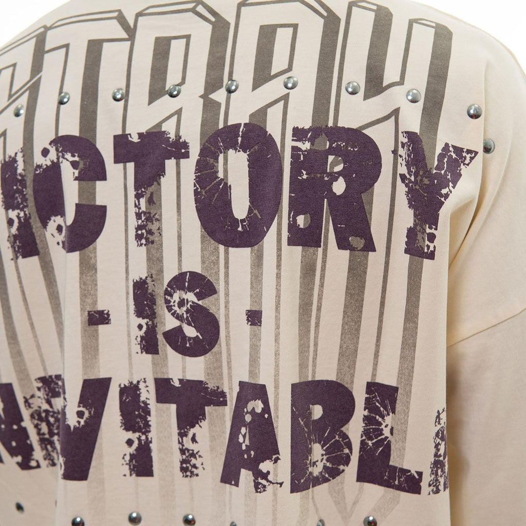 Stray claim victory wide & crop fit tee