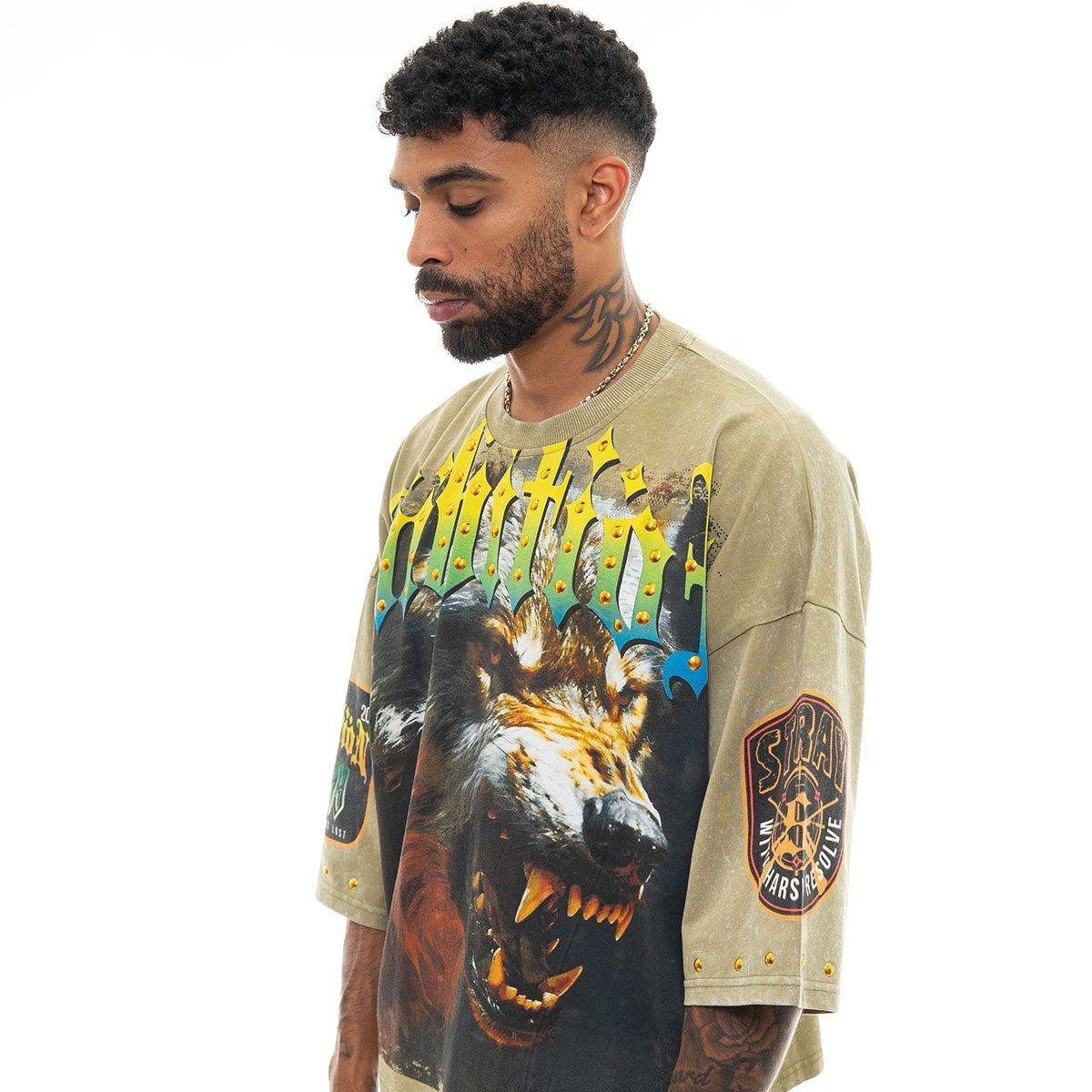 Stray ambitions 3/4 sleeve tee