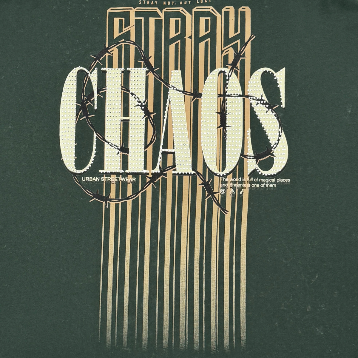 Stray chaos 3/4 sleeve tee