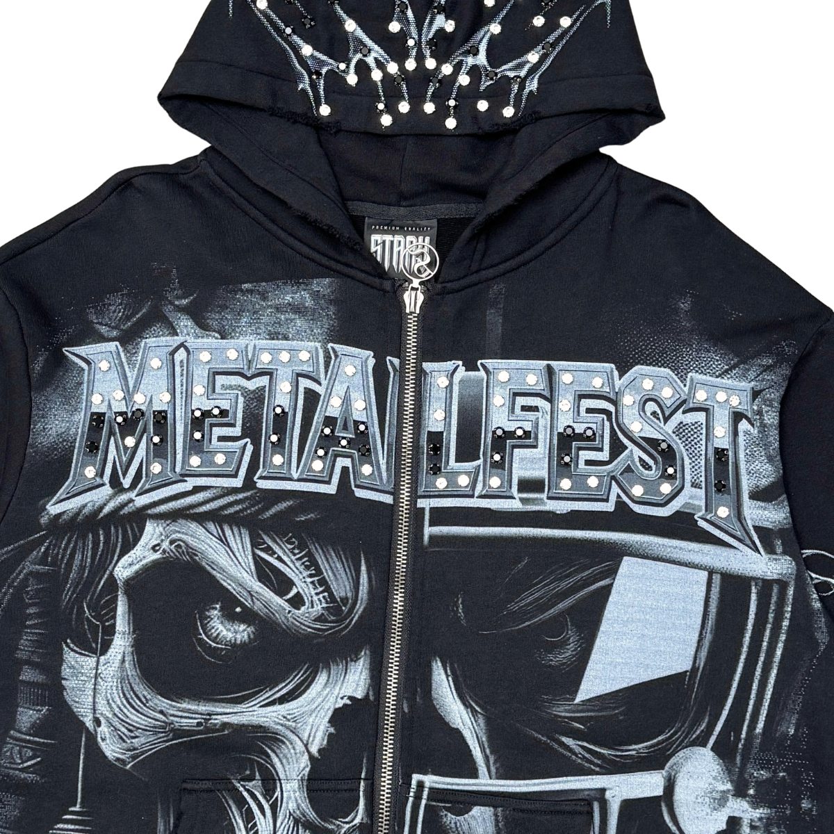 Metalfest zipper hoodie
