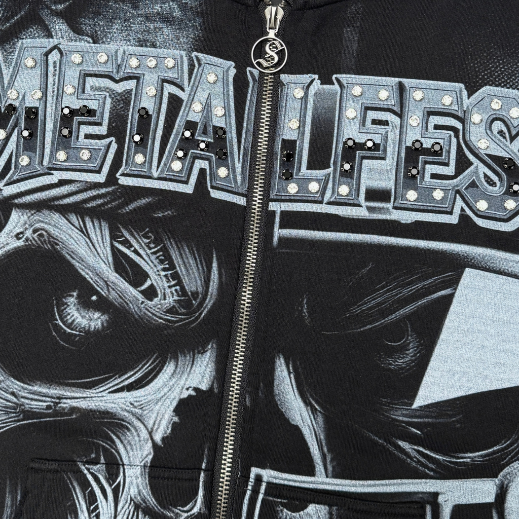 Metalfest zipper hoodie